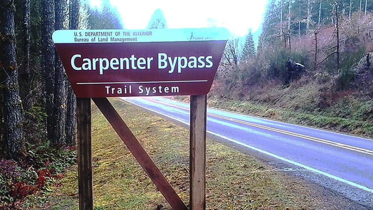 Carpenter Bypass/Whypass Signage