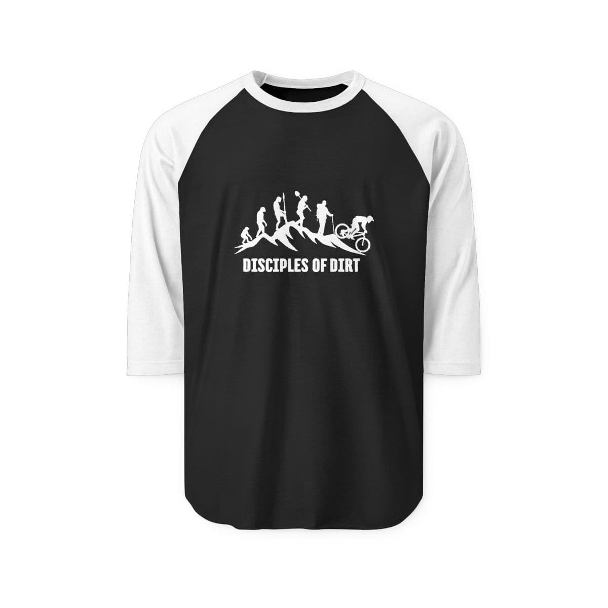 Adult Unisex DOD Raglan Shirt – 1-Sided Evolution Tee