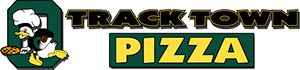 Track Town Pizza's logo